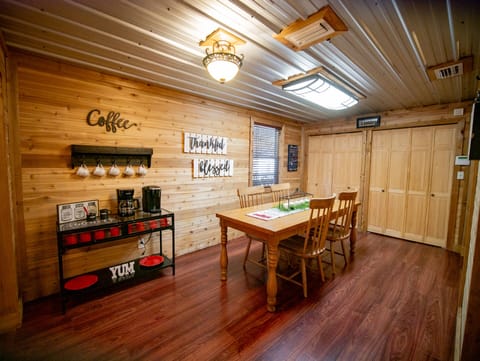 Coffee bar:  Auto drip and a Keurig. 