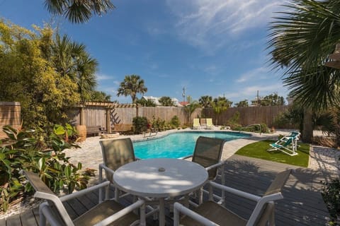 Pool view facing north east