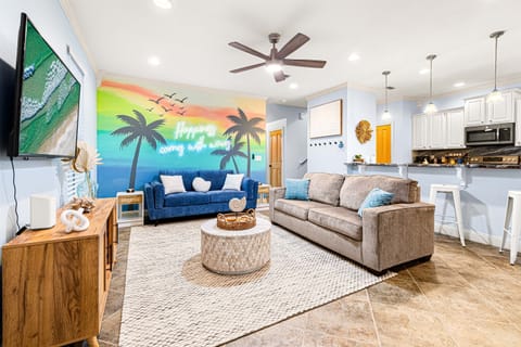 Happiness Comes in Waves. Step inside. Vacation starts the second you enter this room. 