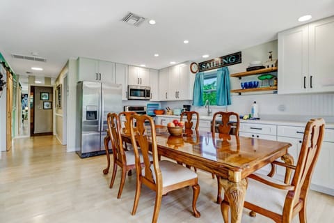 Gather around the dining table and share a family dinner or memory-making game night.