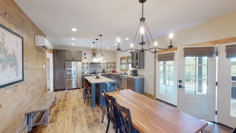 fully appointed kitchens