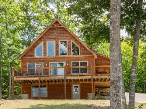 Exterior View of Home During the Summer Months