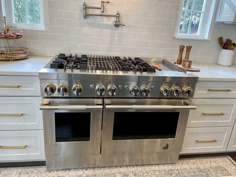 All professional chefs dream of a range like this!
