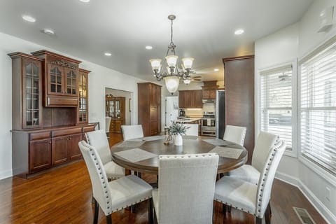 Main Level Dining and Kitchen