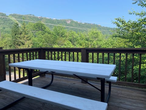 Enjoy coffee or lunch with a view!