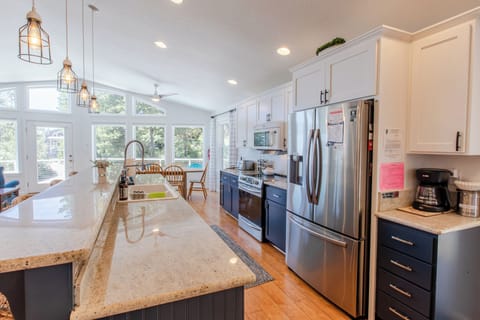 Well stocked kitchen