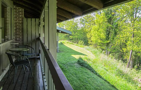 outside