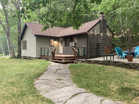 Front of cottage