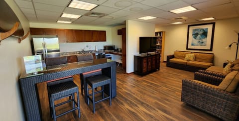 Hospitality Room by the pool.