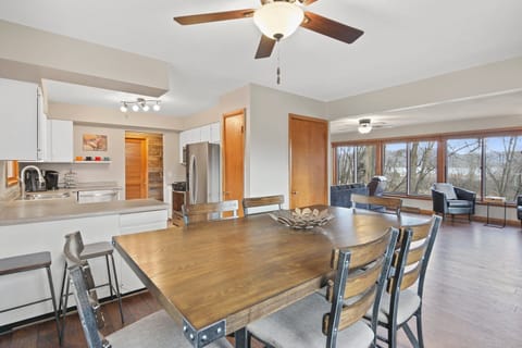 High top dining room table that seats 6