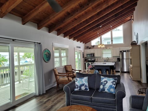 View of Kitchen from Living Room