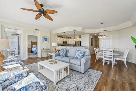 Living Room, Dining Area and Kitchen at 3105 SeaCrest