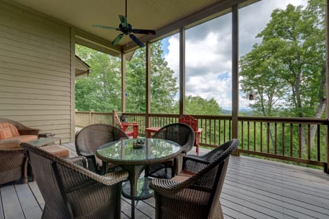 Upper Covered Porch
