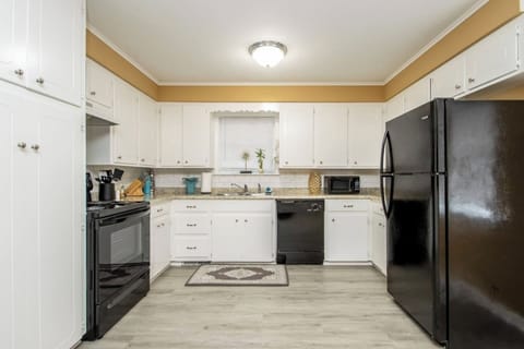 Remodeled and fully stocked kitchen