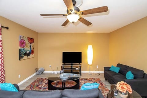 Enjoy your favorite show on the smart tv.