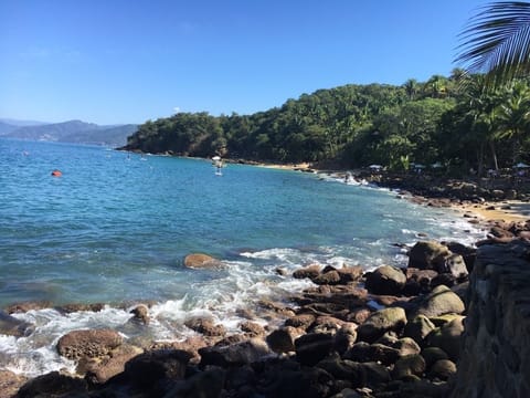 one of the beatiful beaches in Banderas Bay 