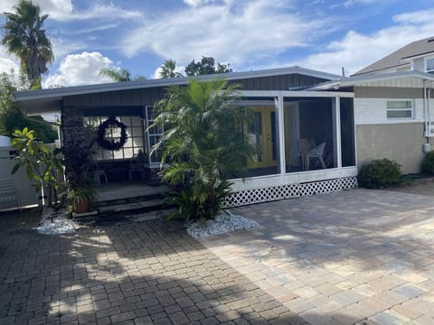 Terrace in front of the house