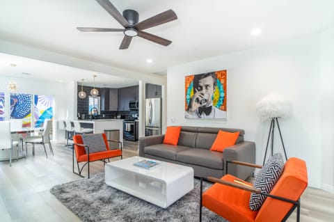 Mid Century modern vibe throughout the whole house.