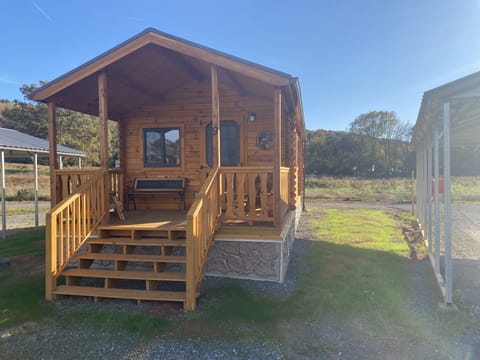 Brush Hog Cabin, front view