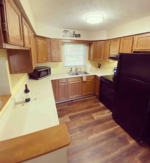 Fully stocked Kitchen.