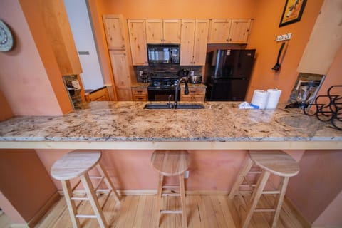 Seating to keep the cook company