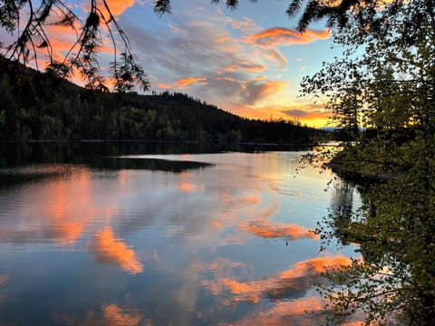 Sunset from the deck