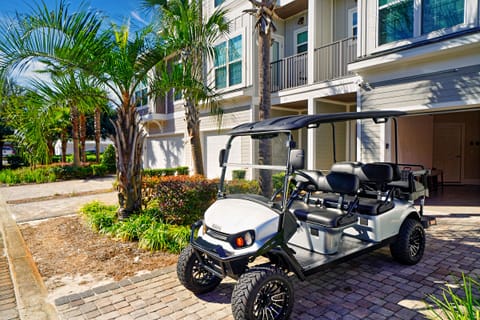 6 seater golf cart included