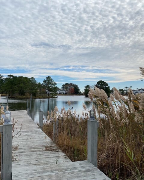 Dock for crabbing or watching wildlife