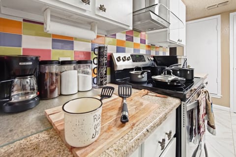 A fully stocked coffee bar to kick-start your morning!