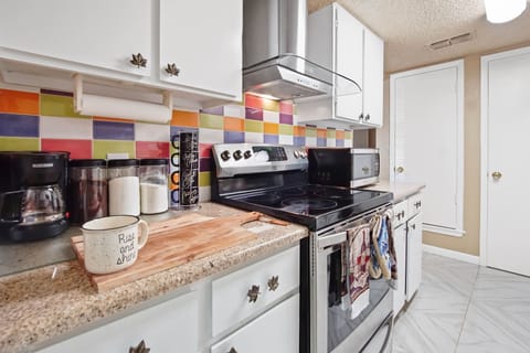 A fully stocked coffee bar to kick-start your morning!