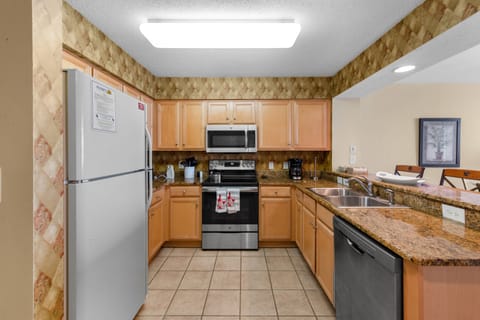 The family chef will love this updated kitchen complete with a huge workspace.