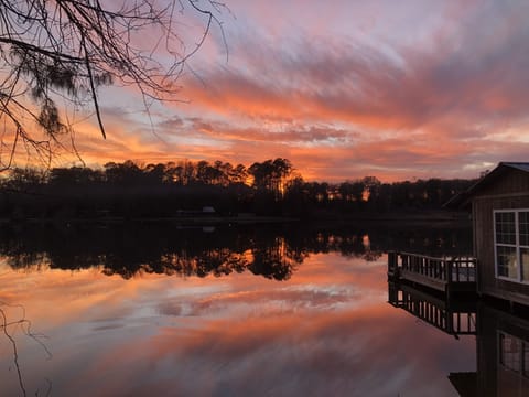 We have beautiful sunsets!