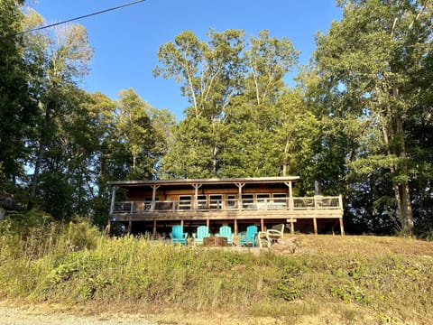 Sears 1940’s Kit Cabin we took down from anither location and rebuilt here.
