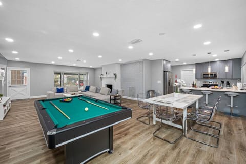 Never feel bored during your stay with us! We have a pool/ping-pong table ready for you to use! If you have questions, send us a message!