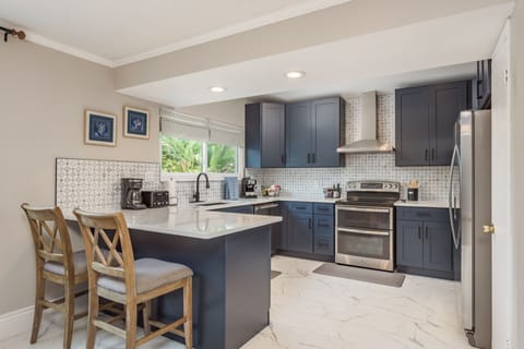 The chefs will love the newly remodeled kitchen (Q4 2023)