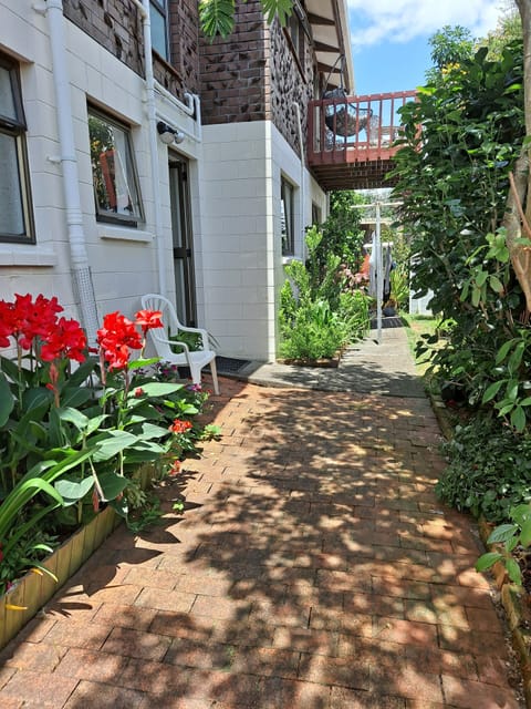 Ground floor Flat Entrance - separate but contained within hosts house. 