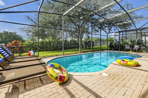 No rear neighbors and south facing pool 