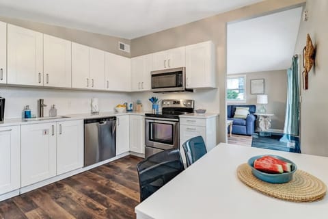 Fully stocked kitchen