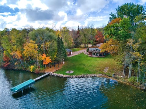 Aerial view of property 