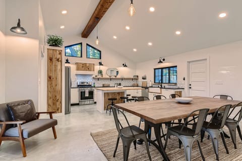 Open Dining area and Kitchen