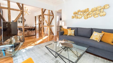 Natural light, contemporary design, and warm wooden details that bring character to every corner. An elegant yet cozy space. #LovelyStay #LisbonStay #InteriorDesign #CityEscape #ModernLiving #TravelPortugal