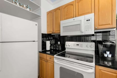 "Poolside Suite" Kitchen with Coffee Maker