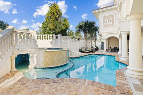 Private Pool with attached Spa