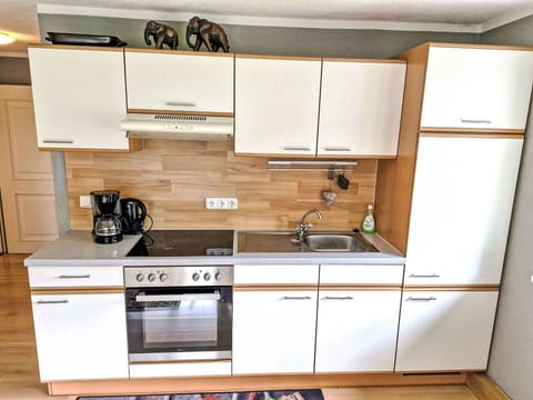 Kitchen Appliance, Kitchen, Wood, Countertop, Flooring, Cabinetry, Major Appliance, Home Appliance, Furniture, Kitchen Sink