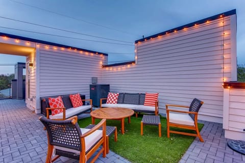 Cozy balcony that opens to fresh air and natural light, perfect for quiet moments and relaxation
