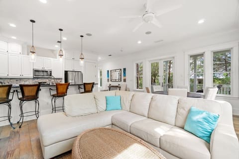 Spacious seating