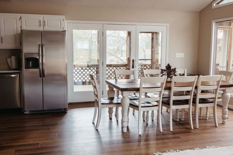 Table and chairs for 8