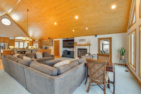 Living Room | Smart TV | Gas Fireplace | Central A/C & Heat | Main Floor