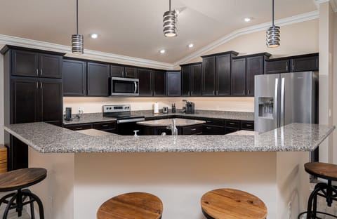 Granite counter-tops, all new appliances in October, 2021.