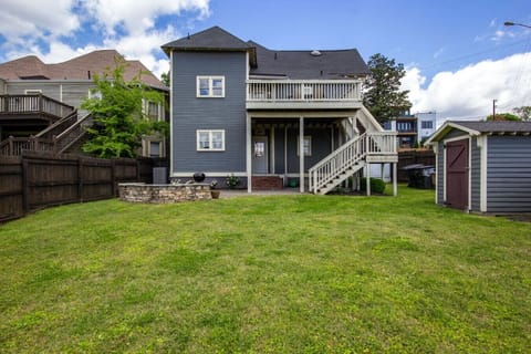 Historic Charm  — stunning 1910 Victorian architecture with wrap-around porch.